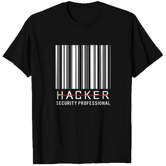 Scan For Payment Hacker Security Professional T Shirts