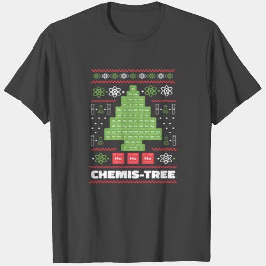 Chemistry Christmas Tree Science Periodic Table Gi T Shirts