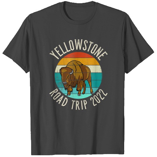 Bison YStone Road Trip 2022 T Shirts