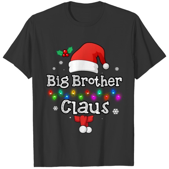 Big Brother Claus Matching Family Christmas T-shirt
