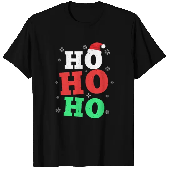 Ho Ho Ho Holiday Gift T Shirts