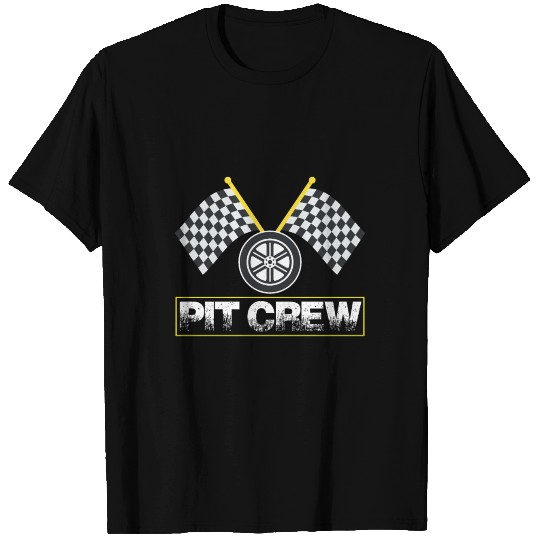 Racing Pit Crew Birthday Party T Shirts