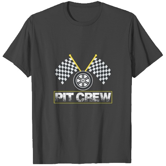 Racing Pit Crew Birthday Party T Shirts
