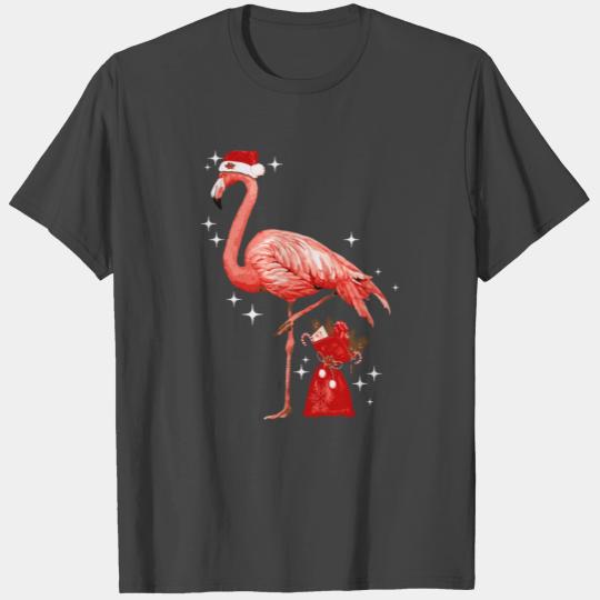 Flamingo Christmas T Shirts Flamingo Family Christm