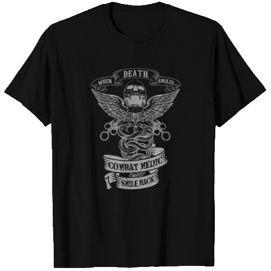 Combat Medic DOC Army Veteran T Shirts