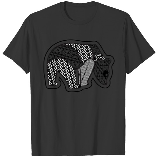 Tribal Panda T-shirt