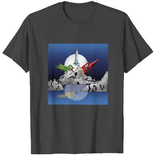 Thunderbirds Tracy Island T Shirts
