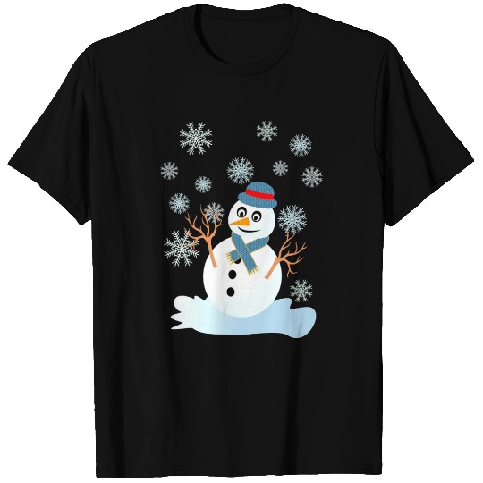 Funny snowman christmas T Shirts
