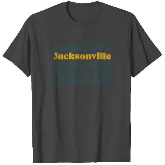 Jacksonville Florida Football JAX Retro Style and T Shirts