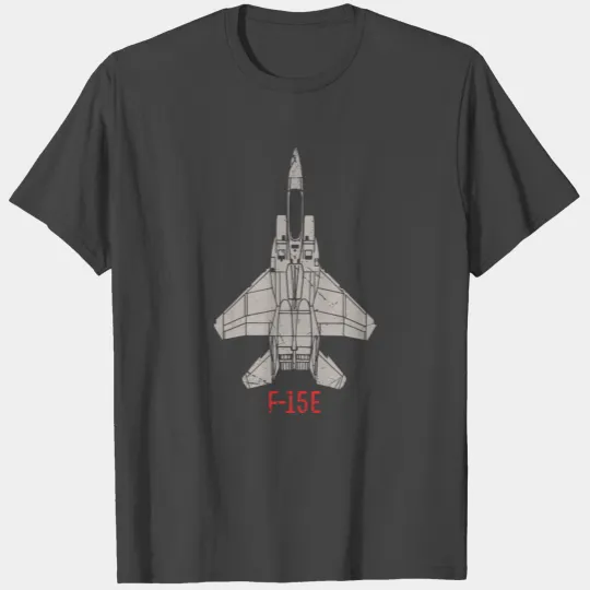 F 15E Strike Eagle US Airborne Fighter Pilot T Shirts