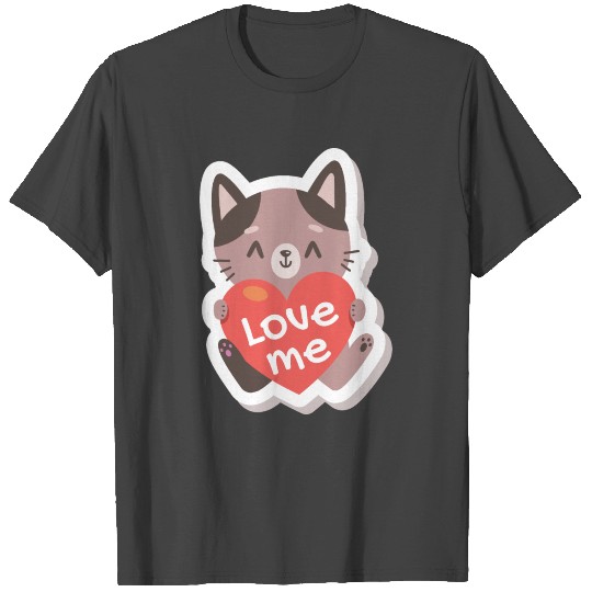 love me adopt me funny art T Shirts