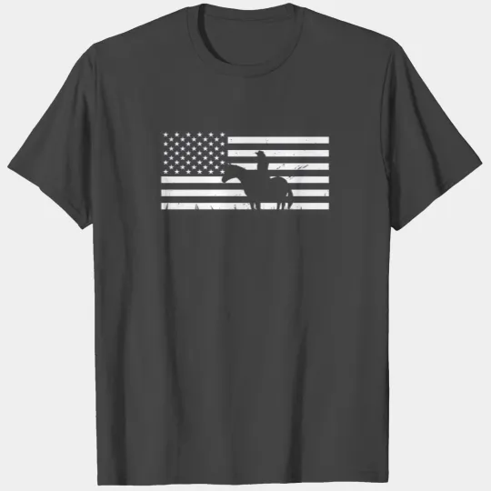 Wild West Cowboy USA Banner T Shirts