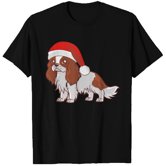 Christmas Cavalier King Charles Spaniel T Shirts
