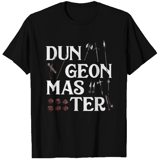 D20 Dungeon Master Family Game Night T Shirts