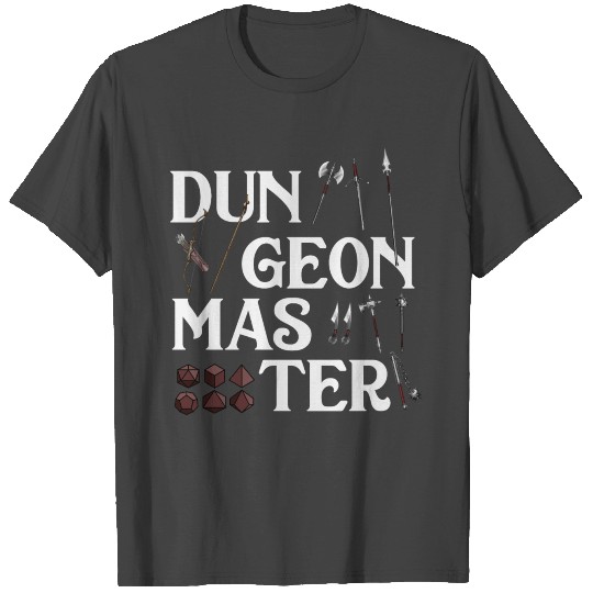 D20 Dungeon Master Family Game Night T Shirts