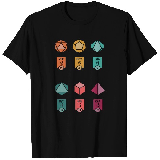 D20 Dungeon Master Family Game Night T Shirts