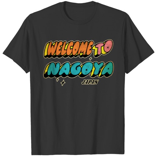 Welcome to Nagoya Japan Design T-shirt