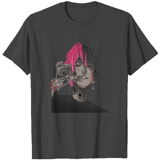 anime lil peep morgan millward T Shirts