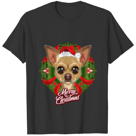 Chihuahua Lover I Merry Christmas Chihuahua T Shirts