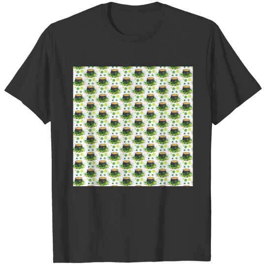 St Patrick´s Day Ireland Green Clover Leprechaun T-shirt