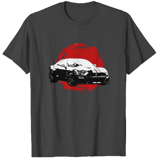 Muscle Car BW T Shirts