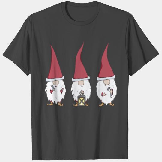Funny Gnome T Shirts Cute Vintage Gnomes Ugly Christmas