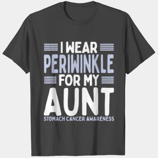Periwinkle Stomach Cancer Awareness Auntie T Shirts