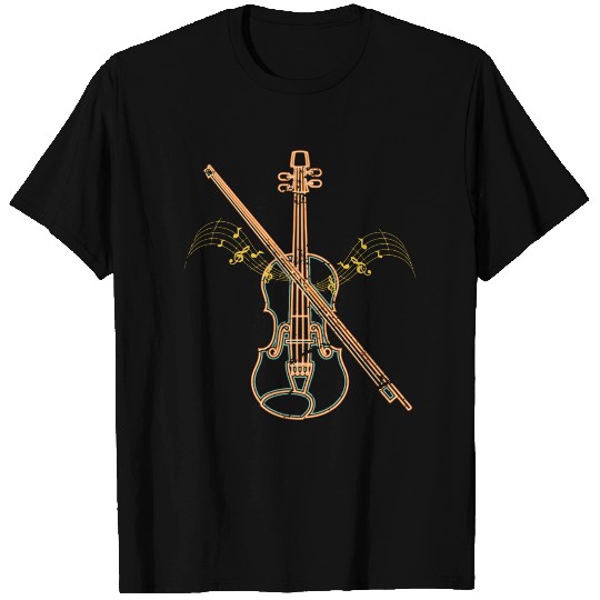 Orchestra Violinist Gift Classical Music Instrumen T Shirts