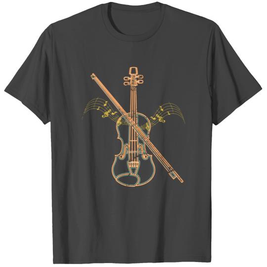 Orchestra Violinist Gift Classical Music Instrumen T Shirts