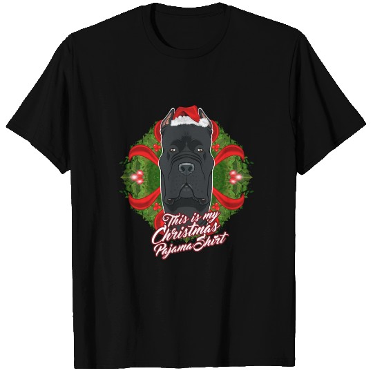 This Is My Christmas Pajama T Shirts Cane Corso