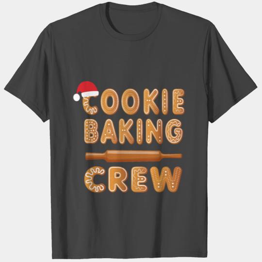 Cookie Baking Crew Family Christmas Gingerbread T Shirts