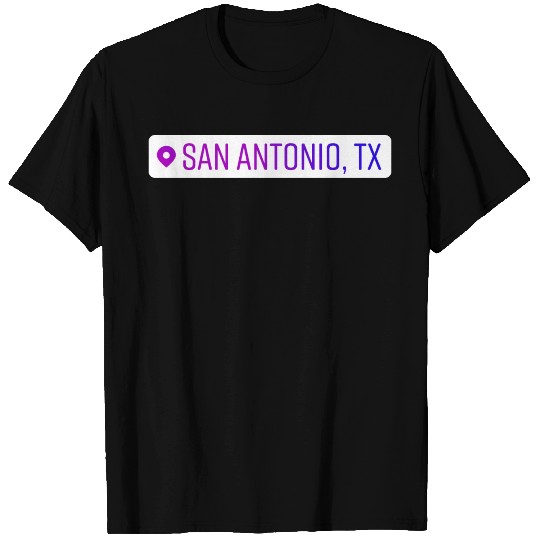 San Antonio, TX Location T Shirts