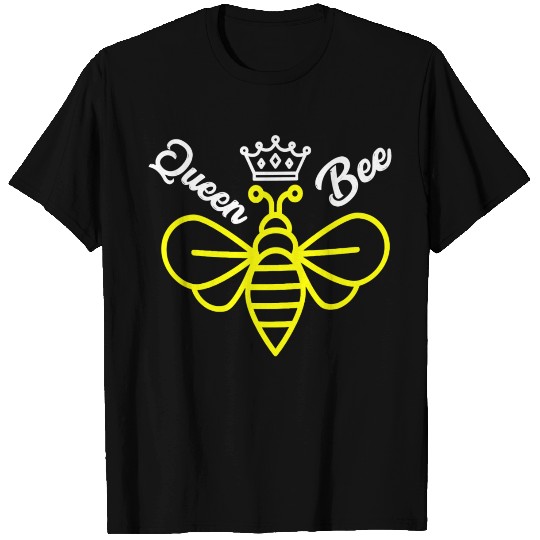 Queen Bee Crown Bee Queen T Shirts