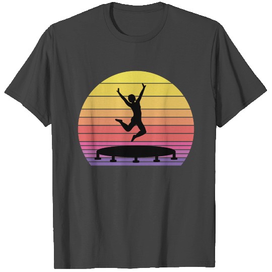 Trampoline Park Jumping Indoor Playground Vintage T Shirts
