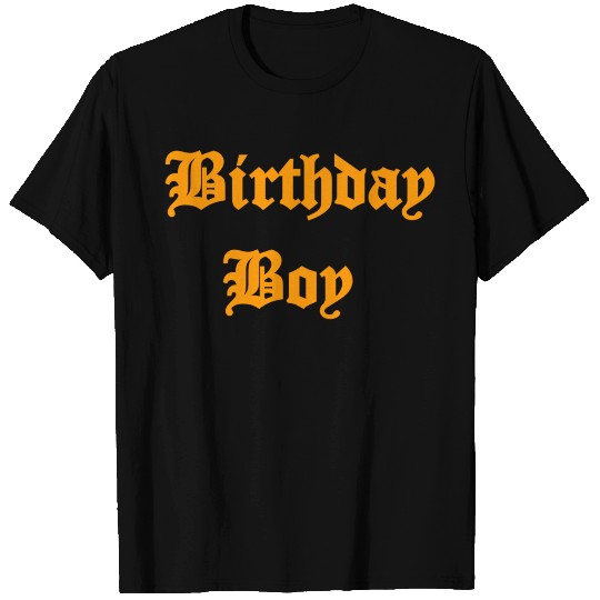 Birthday Boy T Shirts