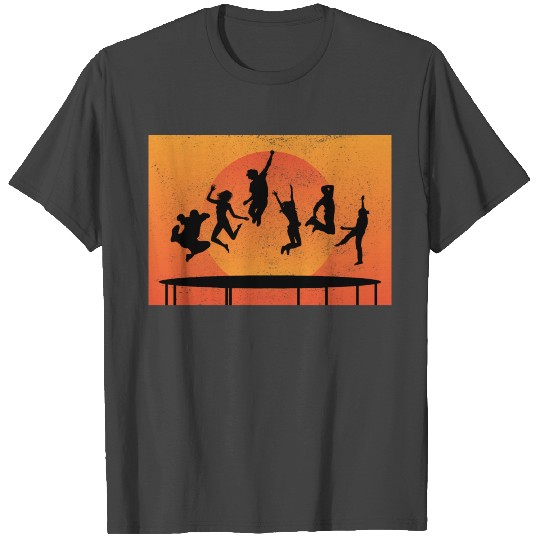 Trampoline Park Jumping Indoor Playground Vintage T Shirts