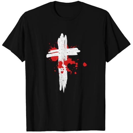 Cross Crucifix Jesus Christ Christian Catholic Rel T Shirts