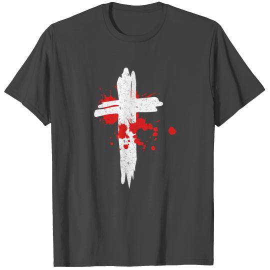 Cross Crucifix Jesus Christ Christian Catholic Rel T Shirts