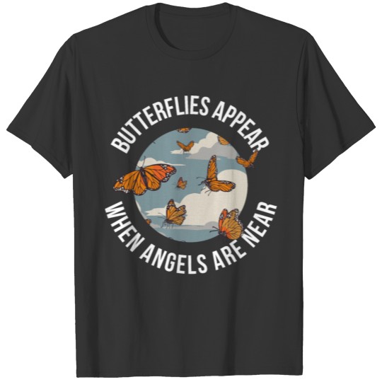 Butterflies Angels Funny Monarch Butterfly Gift T Shirts