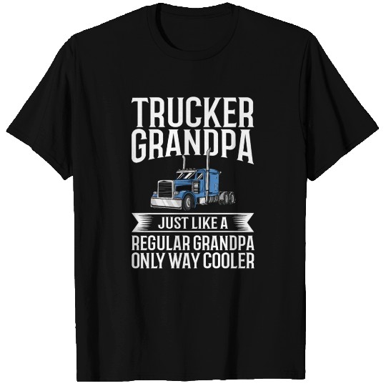 Semi Truck Driver Trailer Trucker Training T Shirts
