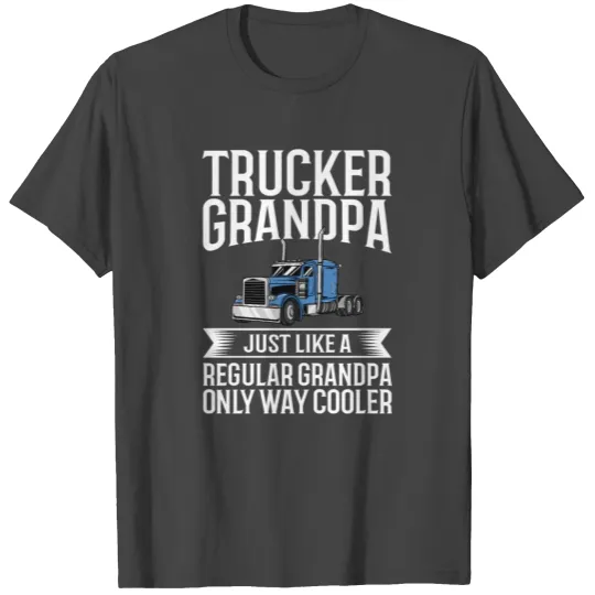 Semi Truck Driver Trailer Trucker Training T Shirts