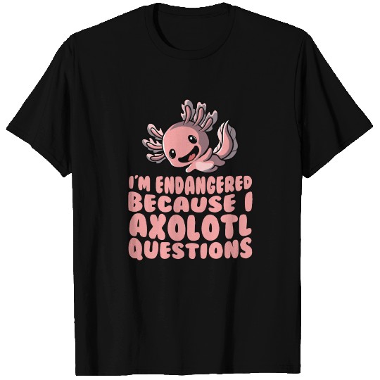 Axolotl Salamander T Shirts