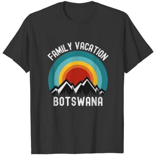 Botswana Family Vacation Matching Outfit T Shirts