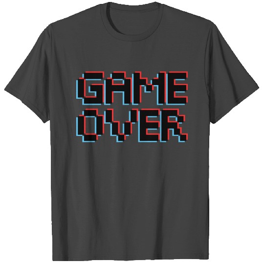 Game Over Vintage T Shirts