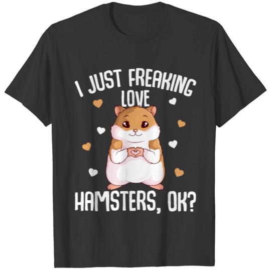 hamster lover children girl T Shirts