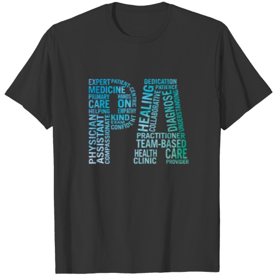 Physician Assistant Art PA Medical Student Gifts T Shirts