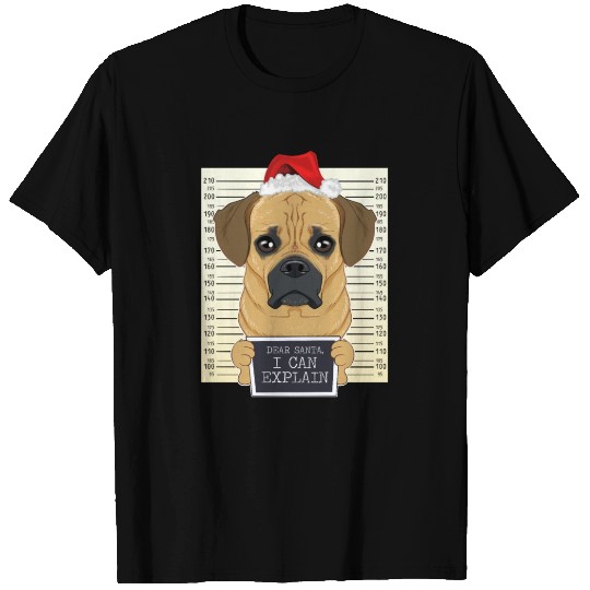Dear Santa I Can Explain Puggle Christmas T Shirts