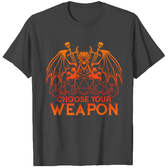 D20 Dungeon Master Family Game Night T Shirts