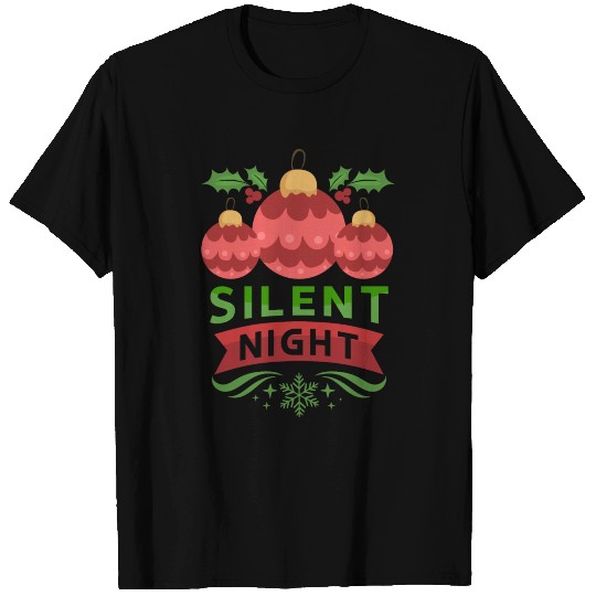 Silent Night christmas T Shirts