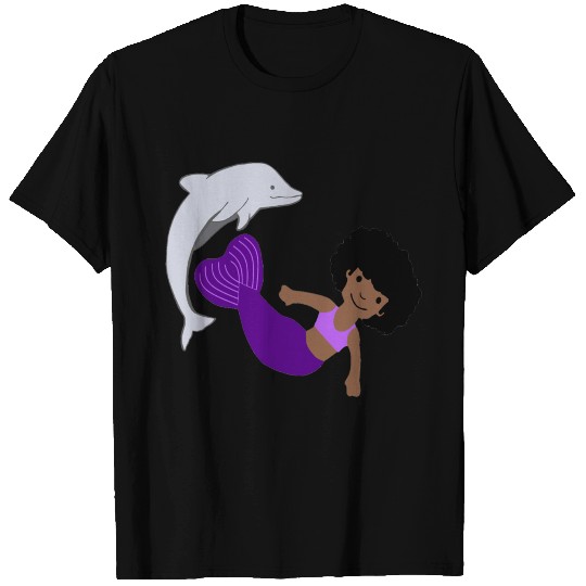 dolphin mermaid dance T Shirts